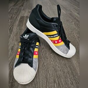 EUC Adidas Superstar Banned from Normal special edition sneakers